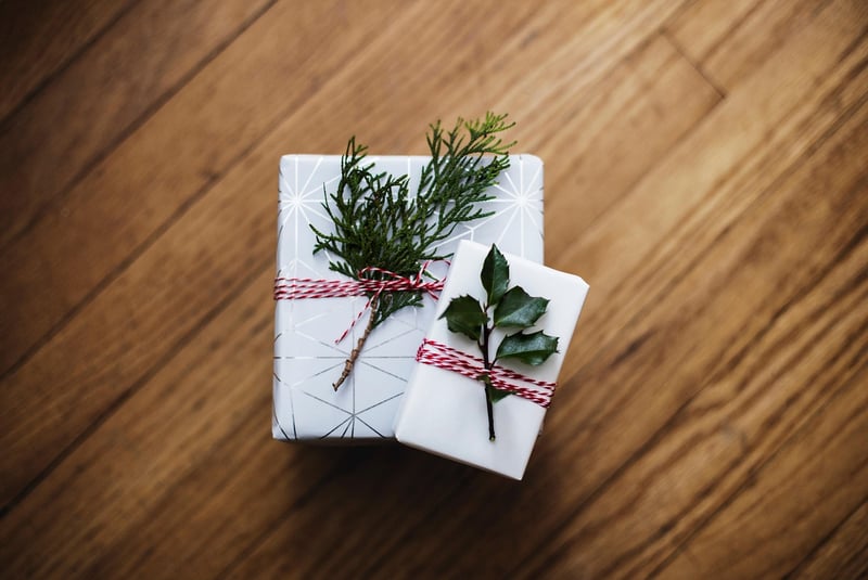 Repurposed Gift Wrap